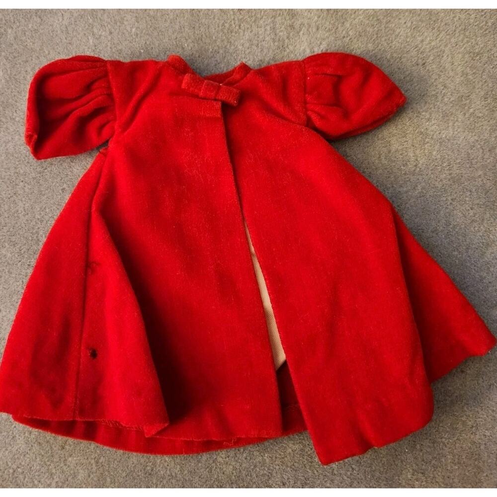 Vintage Barbie Midge "Red Flare" Coat #938 (1962-1965)